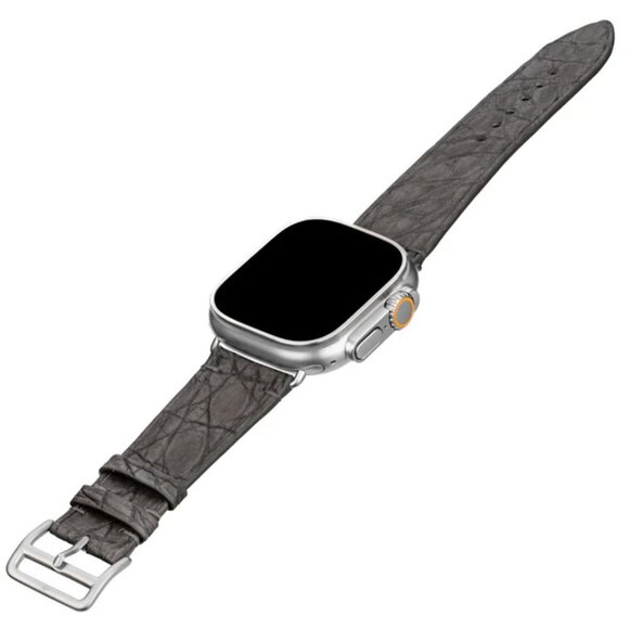 Genuine Alligator Watch Strap – Premium Exotic Skin - Rural Earth Color